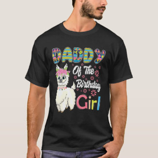 Camiseta Papi De Cumpleaños De La Chica De Cumpleaños Bir