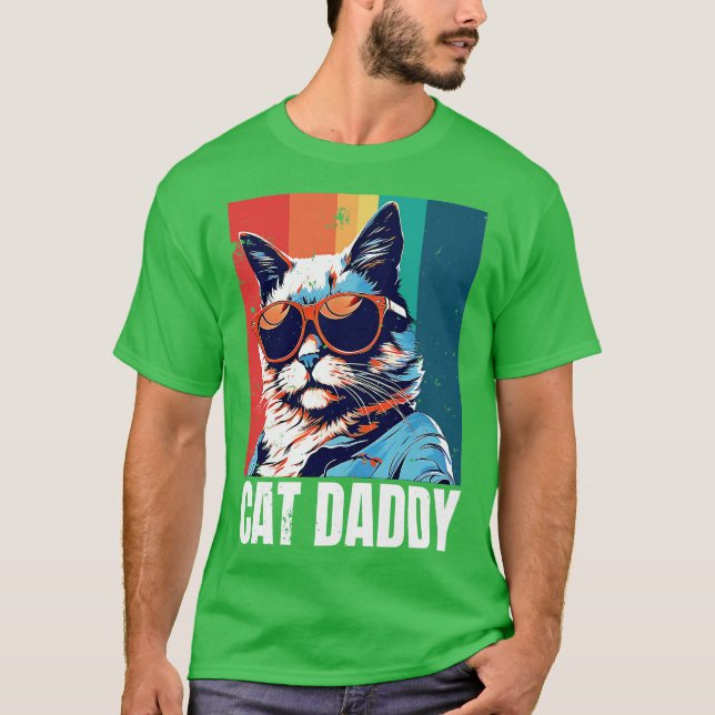 Camiseta Papi de gato 1 (Anverso)