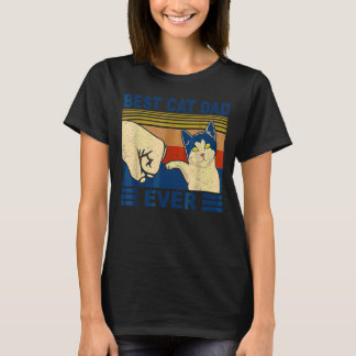 Camiseta Papi de gato mejor padre de gato