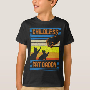 Camiseta Papi De Gato Sin Hijos 2024 Para Presidente