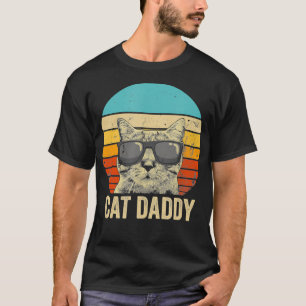 Camiseta Papi de gato virgen Funny Cat Lover Regalo de papá