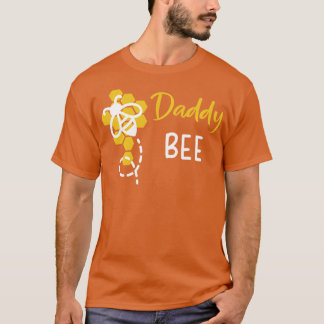 Camiseta Papi De La Abeja Primera Abeja Primer Día