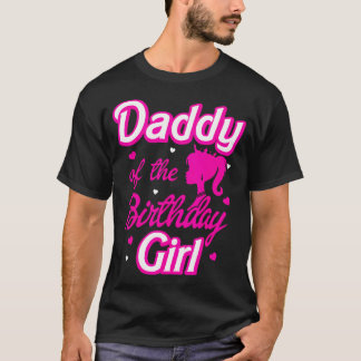 Camiseta Papi De La Chica De Cumpleaños Doll Decor De Fiest