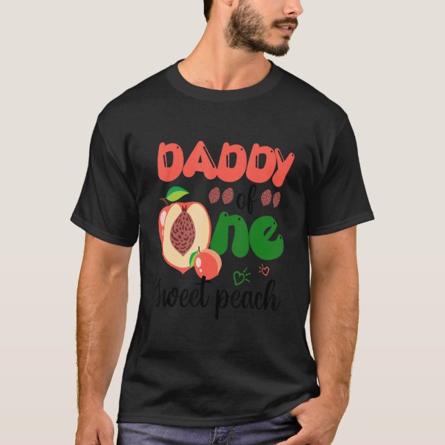 Camiseta Papi De La Familia Dulce Cute (Anverso)