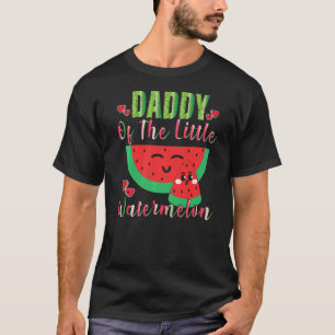 Camiseta Papi De La Pequeña Melón Melón De La Familia Match