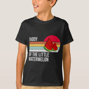 Camiseta Papi De La Pequeña sandía - Matc De Familia Fruta