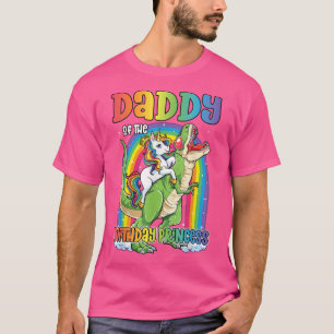 Camiseta Papi de la princesa de cumpleaños Bday T Re Dad