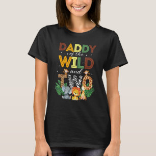 Camiseta Papi De La Selva De Safari De Los Dos Zoológicos A