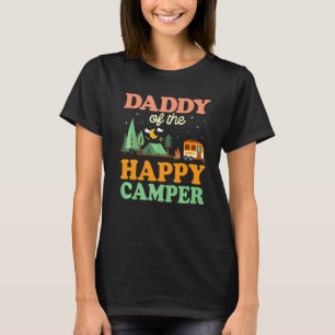 Camiseta Papi De Los Hombres De Camper Feliz Primer Día Cam