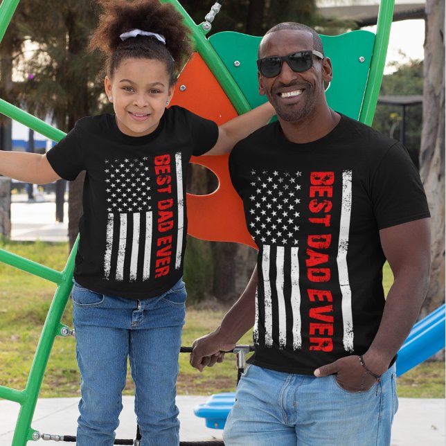 Camiseta Papi de los mejores bomberos de la línea roja (Subido por el creador)