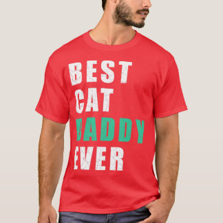 Camiseta papi de mejor gato
