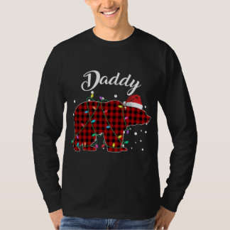Camiseta Papi de papel rojo oso juego búfalo pajama