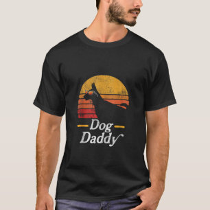 Camiseta Papi de perro Doberman papá gafas de sol padre grá