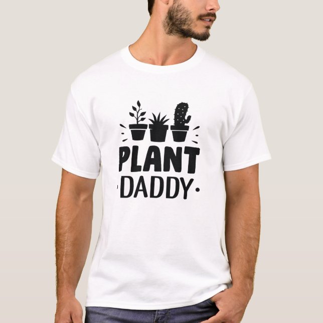 Camiseta Papi de planta (Anverso)
