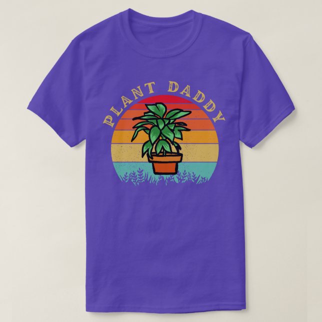 Camiseta Papi de planta (Diseño del anverso)