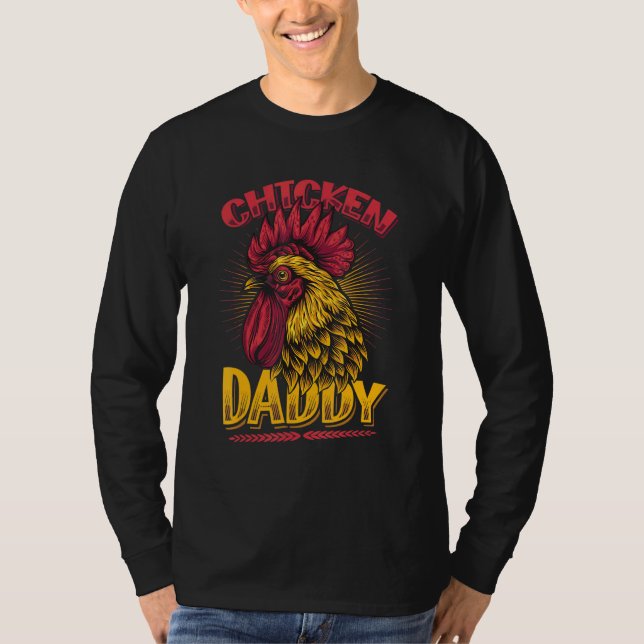 Camiseta Papi de pollo (Anverso)