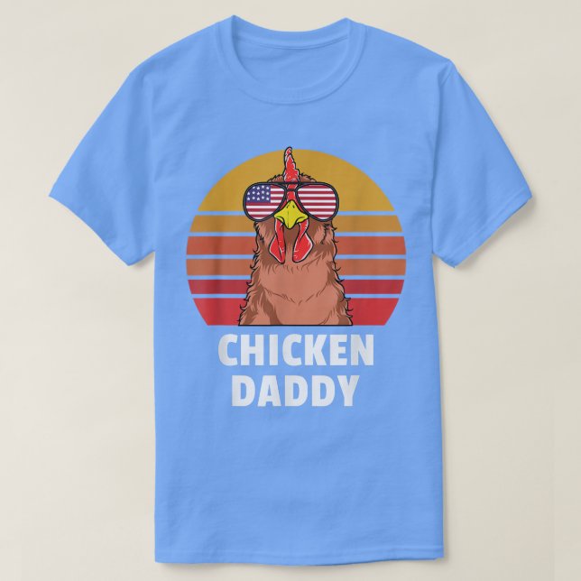 Camiseta Papi de pollo Agricultor Amante de pollo (Diseño del anverso)