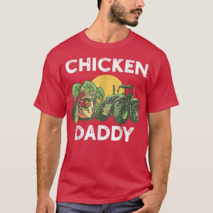 Camiseta Papi de pollo de aves de corral