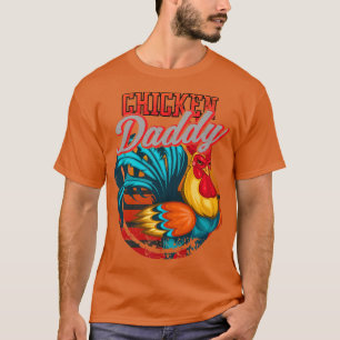 Camiseta Papi de pollo papá pollo padre padre padre retro p