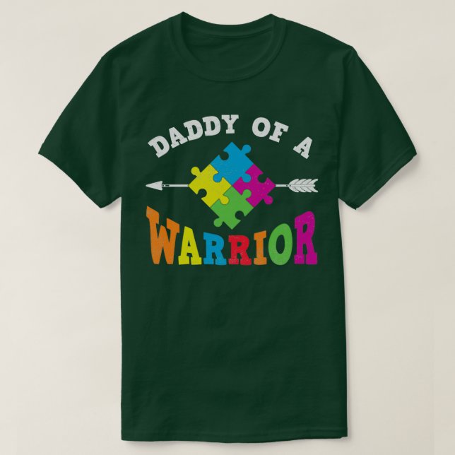 Camiseta Papi de un guerrero (Diseño del anverso)