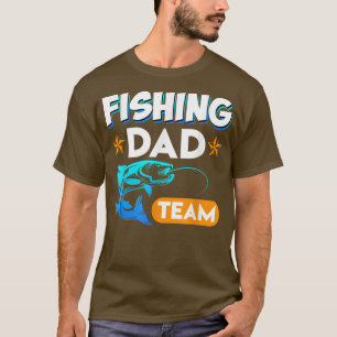Camiseta Papi del ángel de la familia Angler del equipo de