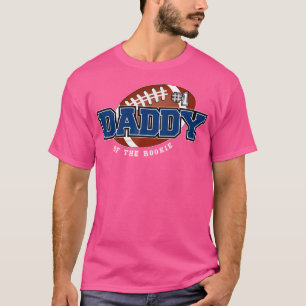 Camiseta Papi Del Año Rookie Primer Tema Del Fútbol De Cump