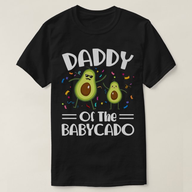Camiseta Papi Del Babycado Aguacamole FunnyT-Shi (Diseño del anverso)