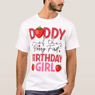 Camiseta Papi Del Berry Sweet One Birday Strawberry G