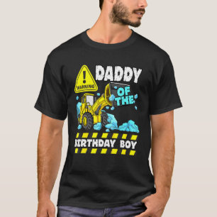 Camiseta Papi Del Camión De Construcción Desgarrador