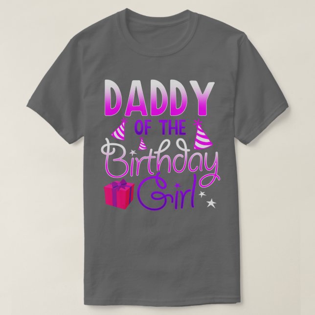 Camiseta Papi del Chica de cumpleaños regalo divertido para (Diseño del anverso)