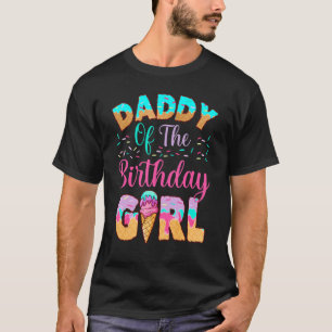 Camiseta Papi Del Crema De Hielo De La Familia Chica De Cum