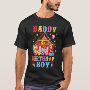 Camiseta Papi Del Cumpleaños De Los Muchachos Carnaval De C