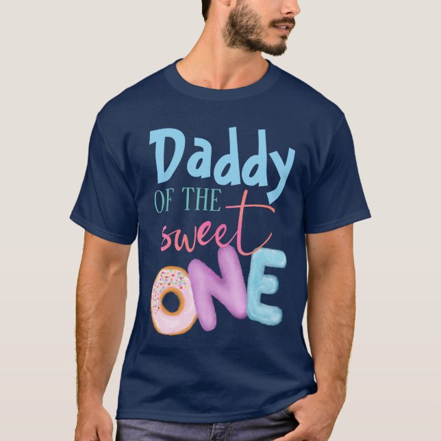 Camiseta Papi del dulce primer cumpleaños de un hermano Don (Anverso)