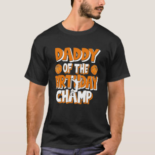 Camiseta Papi Del Fiesta De Baloncesto De Los Campeones De 