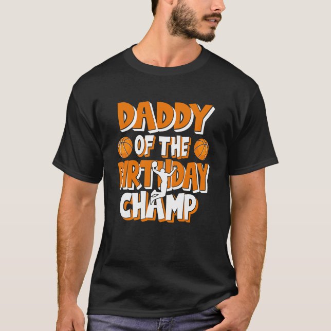 Camiseta Papi Del Fiesta De Baloncesto De Los Campeones De  (Anverso)