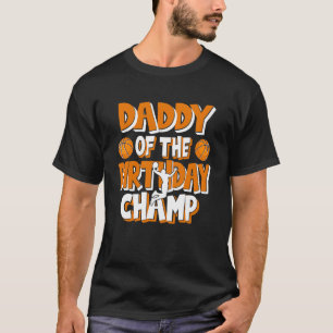 Camiseta Papi Del Fiesta De Baloncesto De Los Campeones De