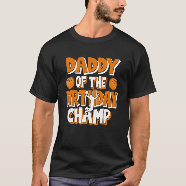 Camiseta Papi Del Fiesta De Baloncesto De Los Campeones De  (Anverso)