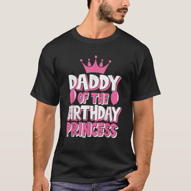 Camiseta Papi Del Matchin De La Familia Chica Princesa De C (Anverso)