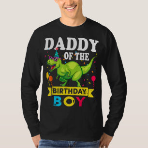 Camiseta Papi del niño cumpleaños T-Rex RAWR Dinosaur Birt