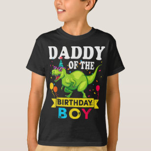 Camiseta Papi del niño cumpleaños T-Rex RAWR Dinosaur Birt