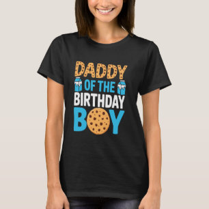 Camiseta Papi del niño de cumpleaños Leche y galletas prime