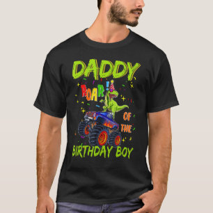 Camiseta Papi del niño de los dinosaurios de cumpleaños RAW