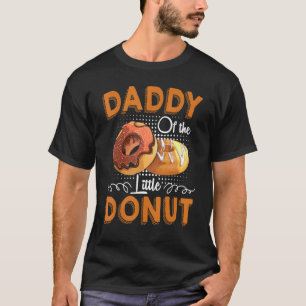 Camiseta Papi Del Pequeño Anuncio De Embarazo De Donut