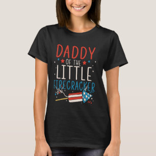 Camiseta Papi del pequeño petardo 4 de julio