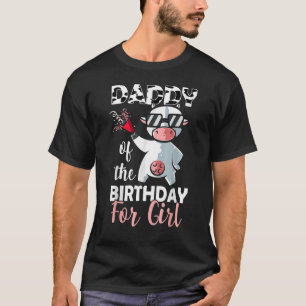 Camiseta Papi Del Primer Día De La Vaca De La Familia Chica