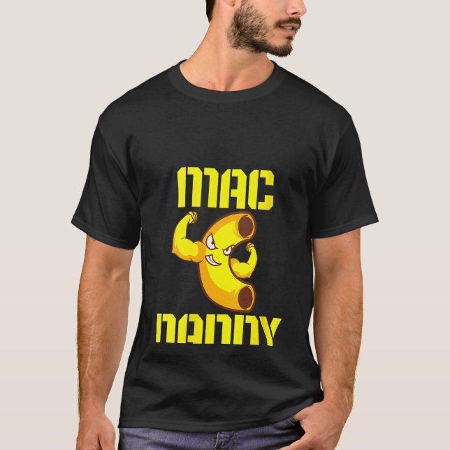 Camiseta Papi del queso de las mujeres Mac Daddy N' Papá De (Anverso)