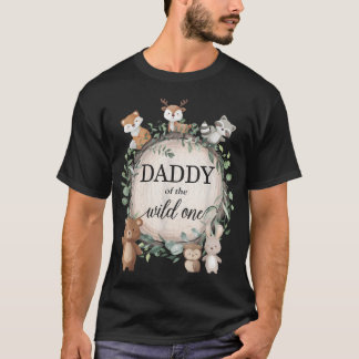 Camiseta Papi Del Salvaje Bosque Animales Del Bosque 1er
