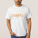 Camiseta Papi del sol moderno<br><div class="desc">Moderna camiseta Sun Boho Daddy T-Shirt perfecta para una ducha de bebé o una fiesta de cumpleaños</div>