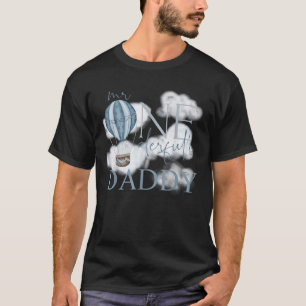 Camiseta Papi del Sr. Onemaravillosos globo aerostático azu