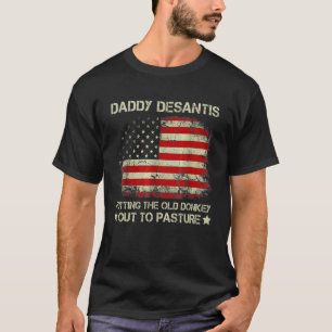 Camiseta Papi Desantis poniendo al viejo burro a pastar